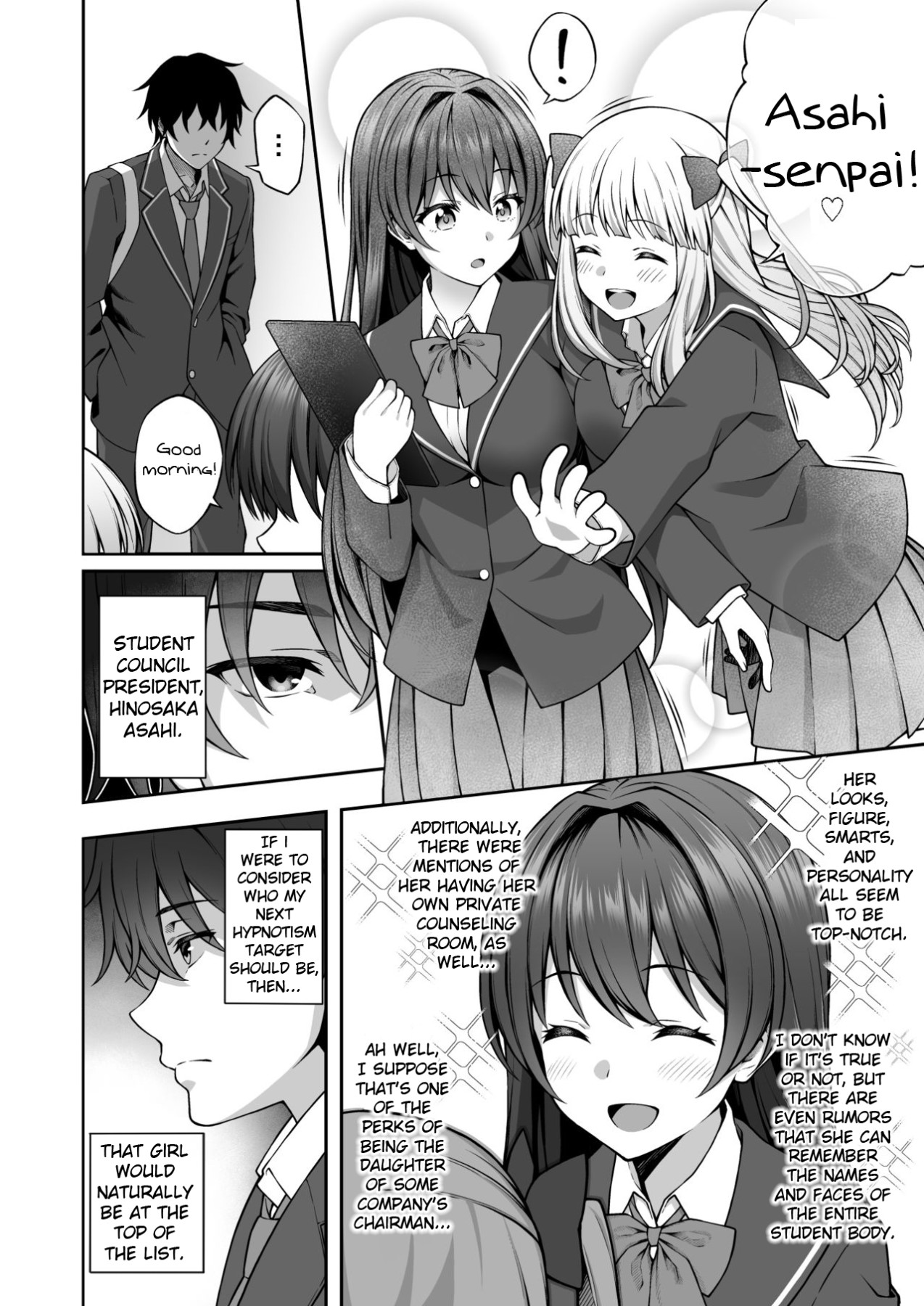 Hentai Manga Comic-Thanks To Hypnotism, I Had The Serious-Looking Student Council President In The Palm Of My Hands-Read-5